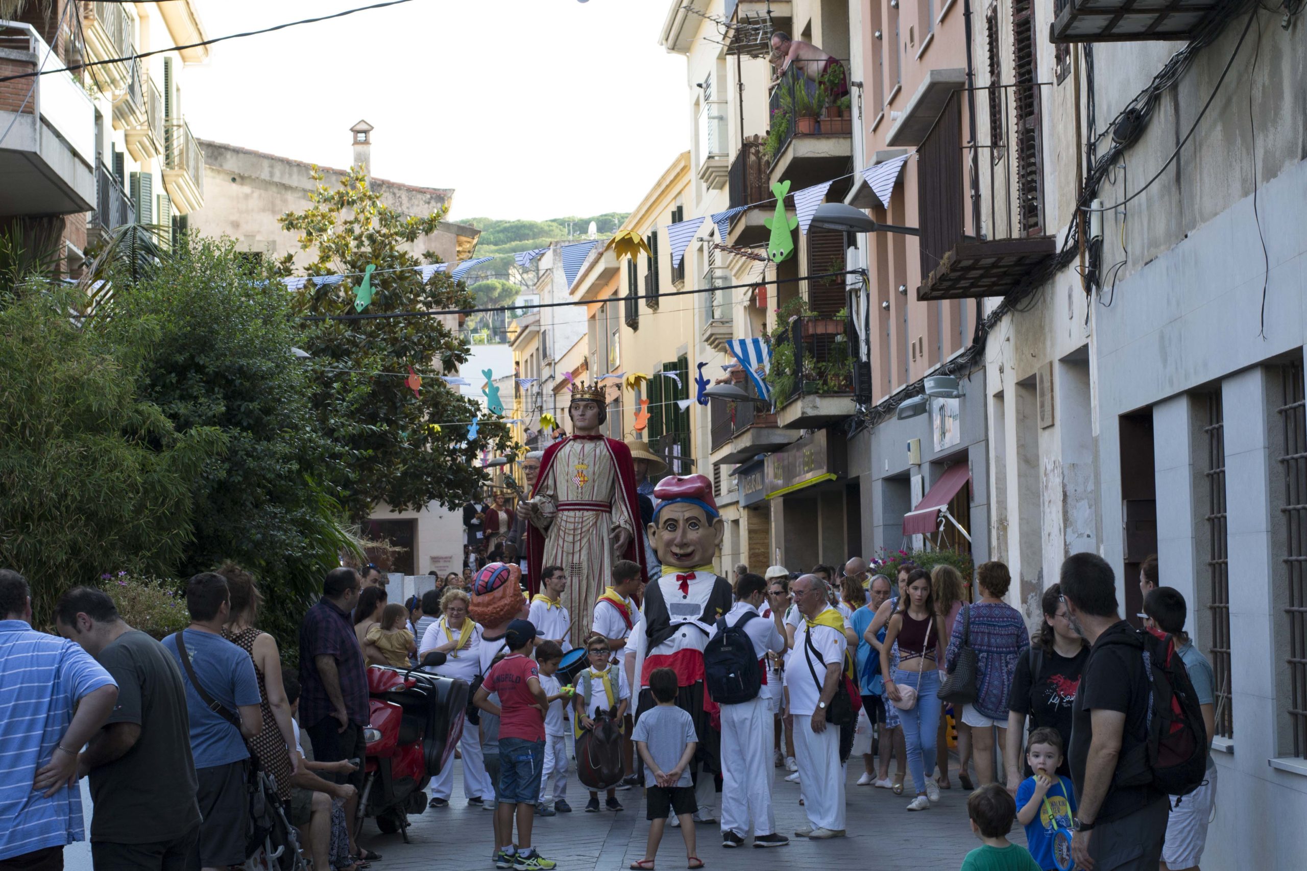 Una imatge de la festa major de La Minerva de Llavaneres de l'any passat. Foto: Ajuntament