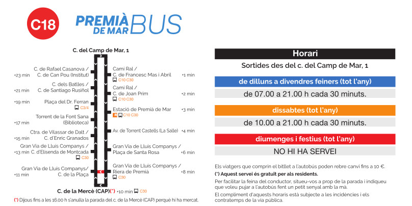 Nou bus urbà a Premià de Mar. Foto: Aj. Premià de Mar
