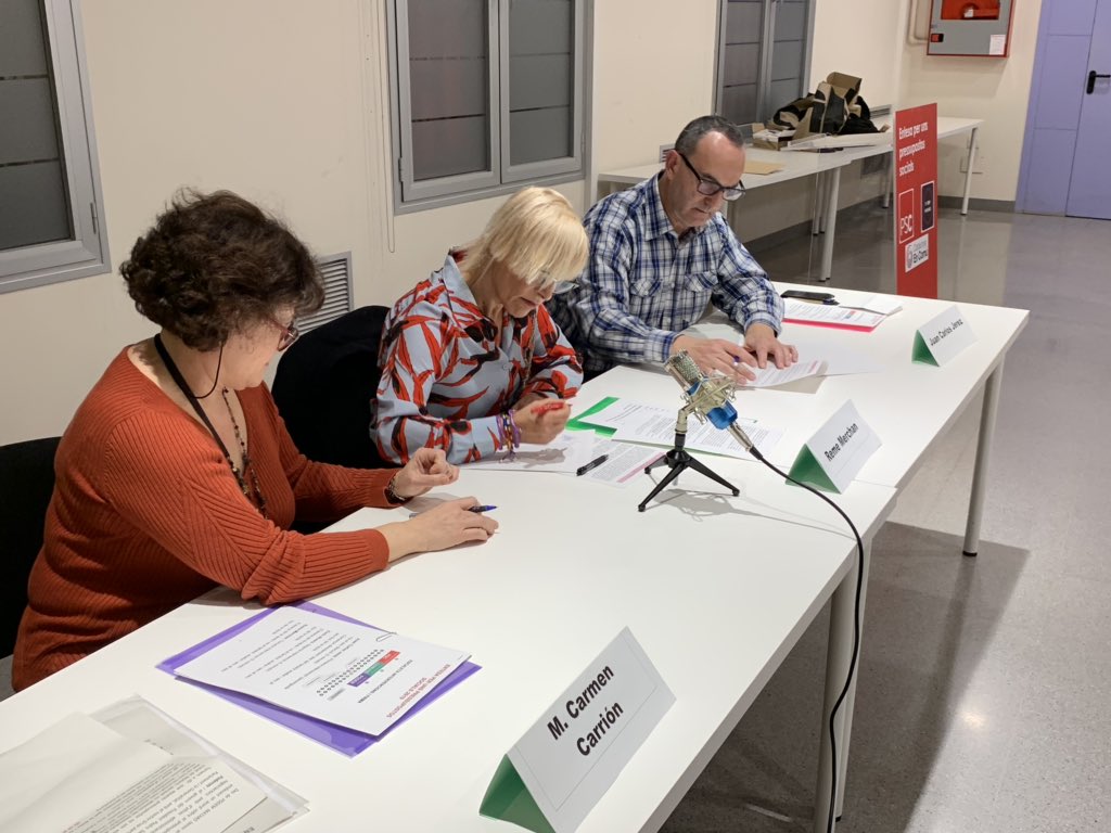 PSC i Comuns signen un acord per aprovar els pressupostos de Mataró. Foto: ICV