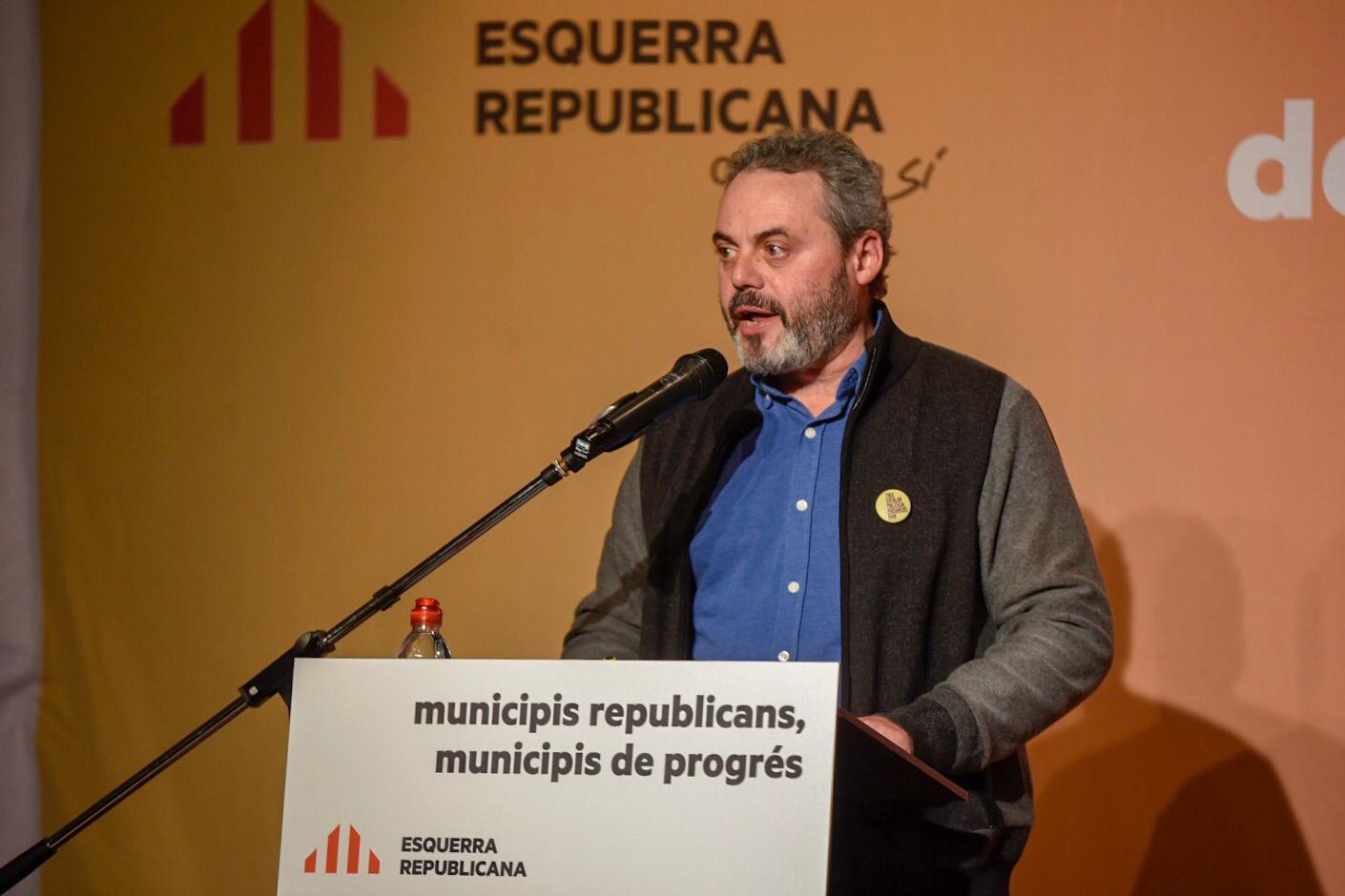 Ramir Roger torna a encapçalar la llista d'ERC Malgrat per les municipals del 2019. Foto: ERC Malgrat