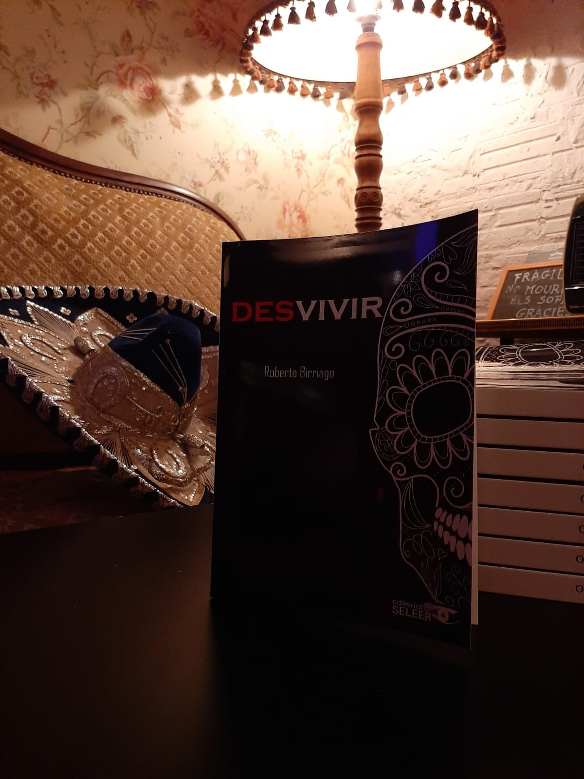 'Desvivir' és la primera novel·la del vilassarenc Roberto Birriago. Foto: Roberto Birriago