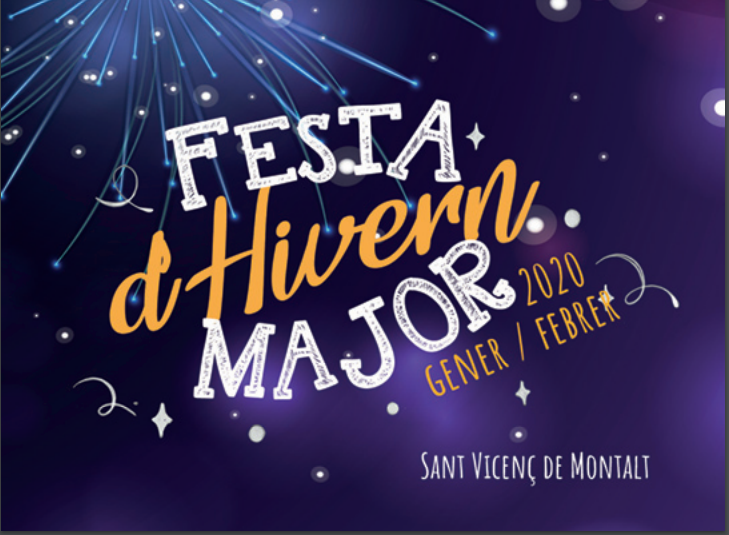 Cartell de la Festa Major de Sant Vicenç.