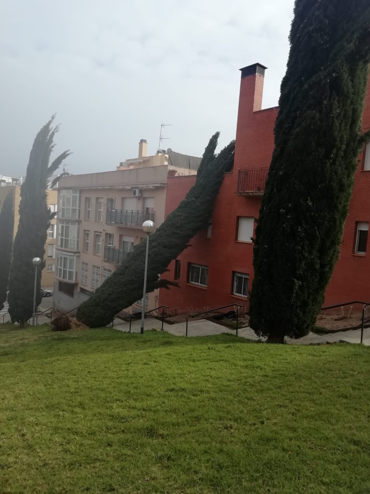 Efectes del temporal a Mataró. Foto: Aj. Mataró