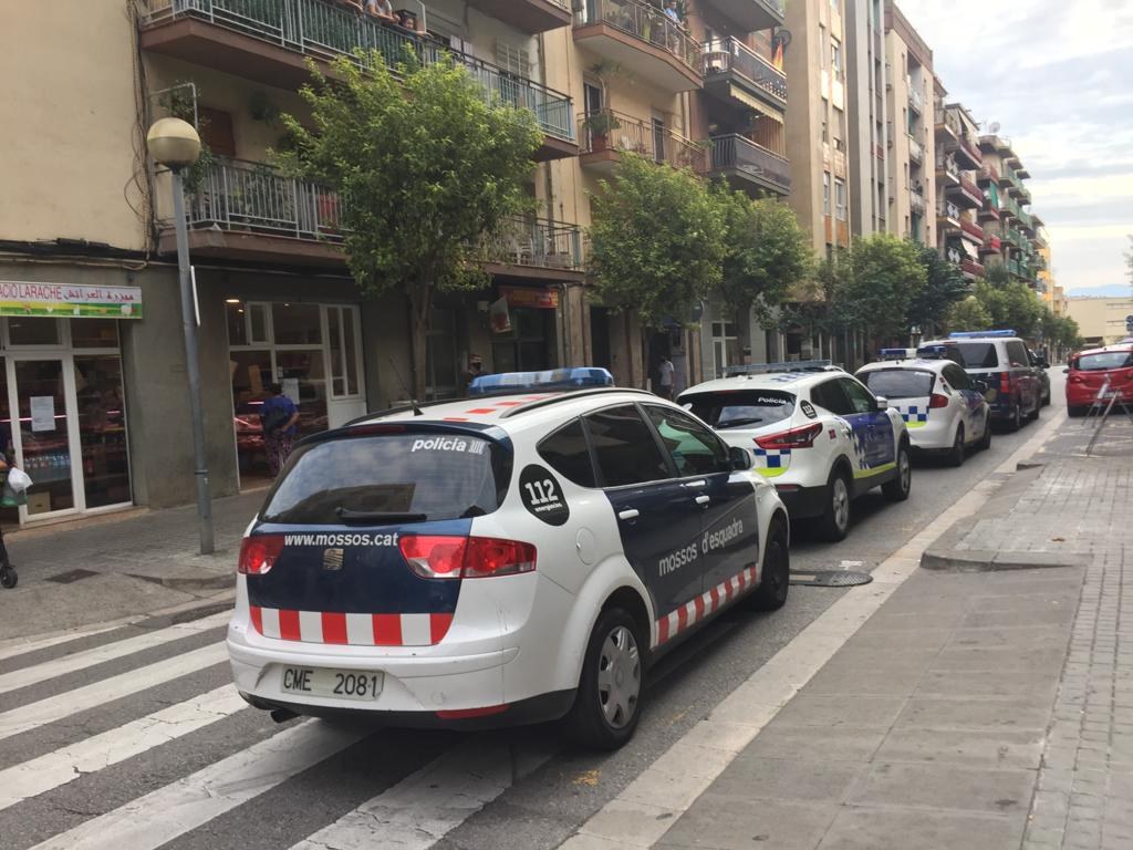 Dispositiu policial Mataró