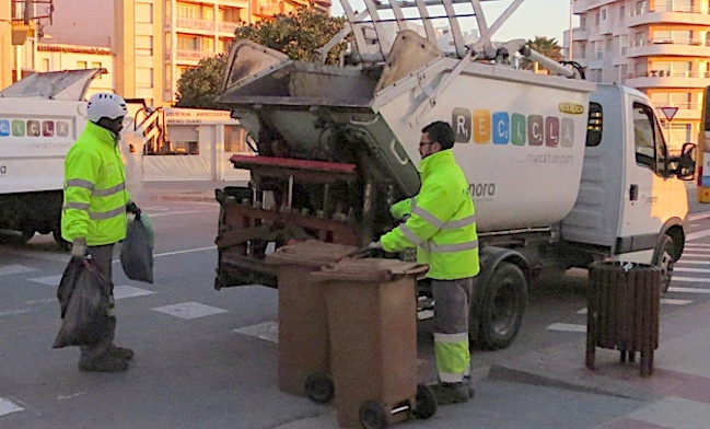 L'empresa NORA gestiona la recollida de residus i neteja viària d'una vintena de municipis de la comarca. Foto: Consell Comarcal de La Selva
