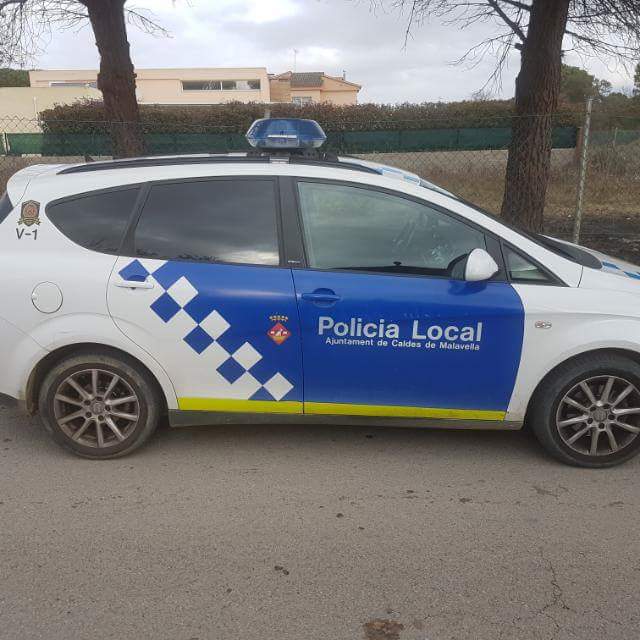 Vehicle de la Policia Local de Caldes de Malavella