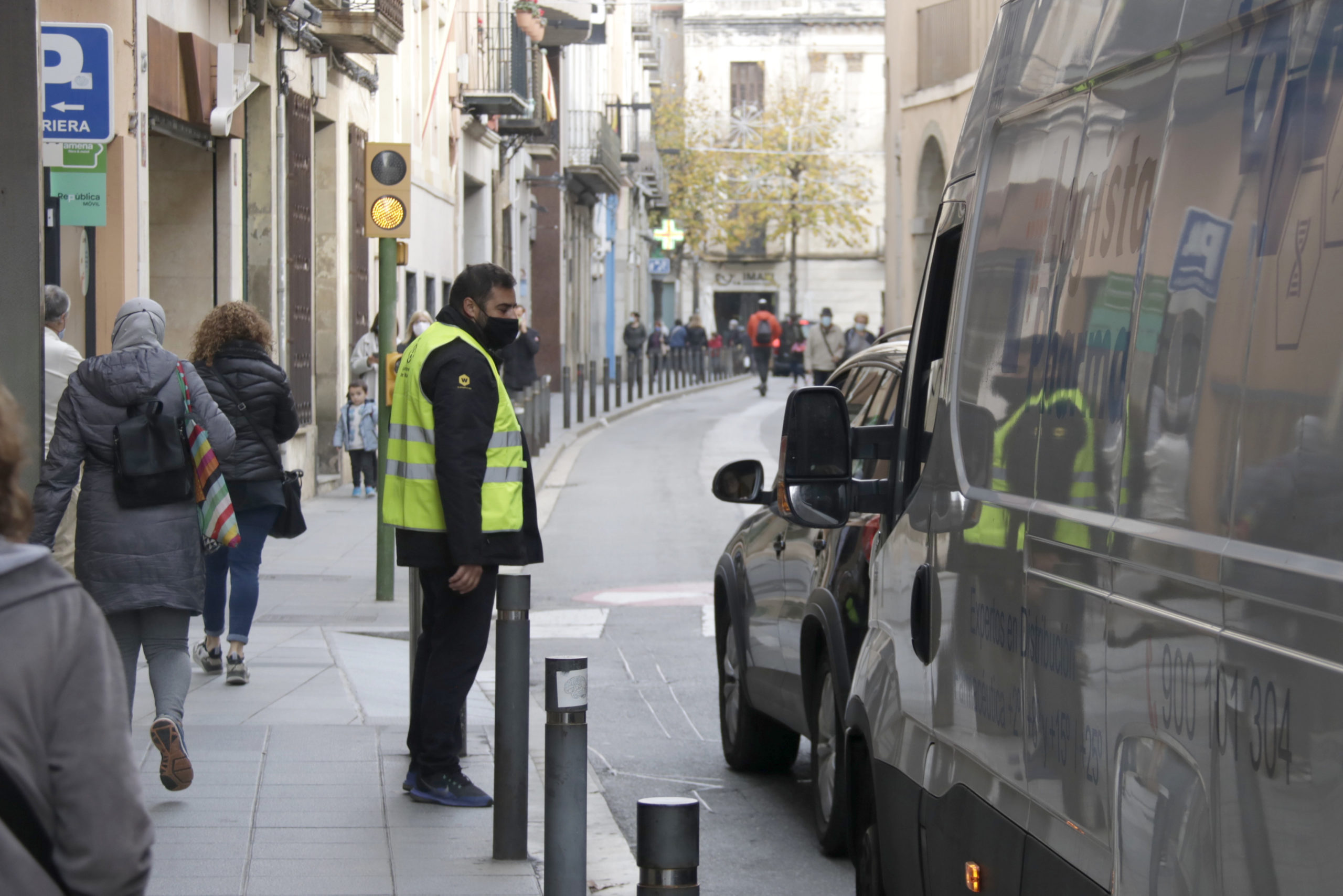 Les mesures de Mataró per pacificar el trànsit al centre no s'han consolidat