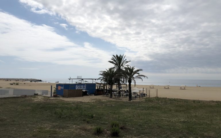 Guingueta a la zona de dunes de la platja de Mataró. Foto: Aj. Mataró